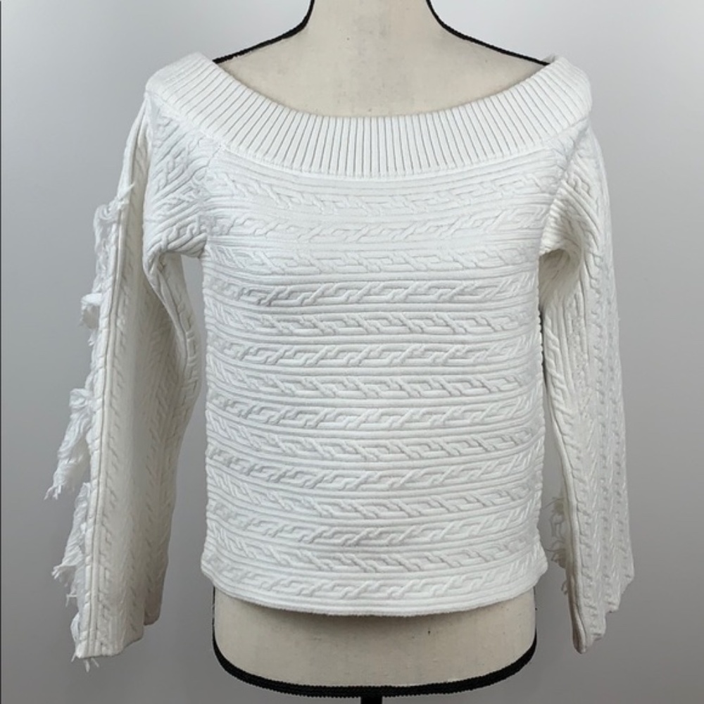 NWT Rachel Rachel Roy Off The Shoulder Sweater - Picture 5 of 8